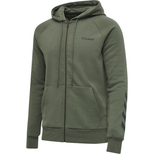 Hummel hmlISAM ZIP HOODIE - BEETLE