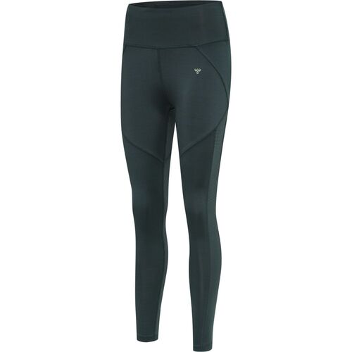 Hummel hmlNORMA HIGH WAIST TIGHTS - DARKEST SPRUCE
