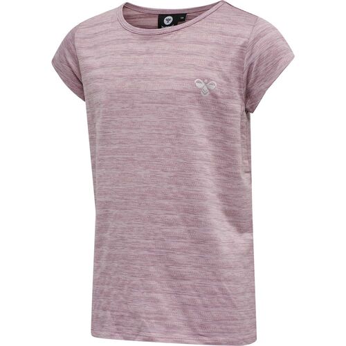 Hummel hmlDAKOTA T-SHIRT S/S - HEATHER ROSE - 152 - heather rose