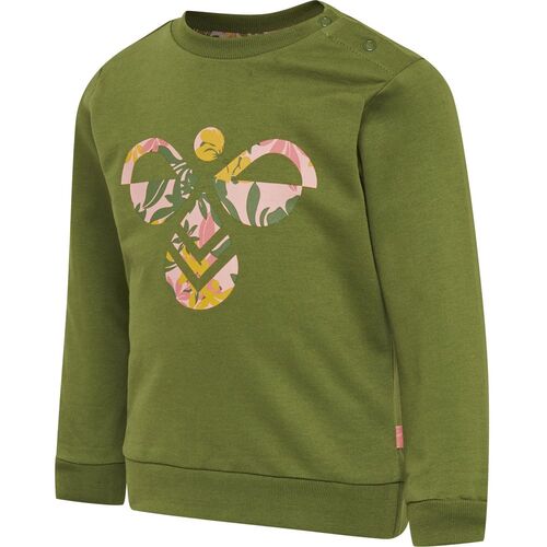 Hummel hmlLIME SWEATSHIRT - PESTO - 74 - pesto