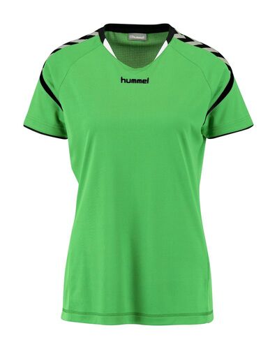 Hummel AUTH. CHARGE SS POLY JERSEY WO - green gecko