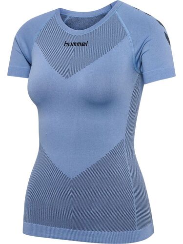 Hummel Hummel First Seamless Jersey S/s W - BEL AIR BLUE