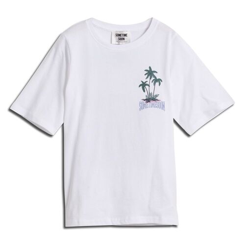 Hummel stsCLEMENTE T-SHIRT S/S - WHITE - 116 - white