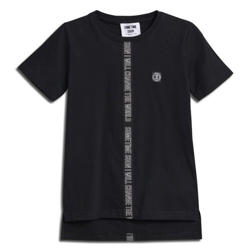 Hummel stsMONUMENT T-SHIRT S/S - BLACK - 128 - black