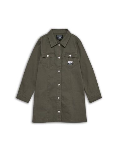 Hummel stsAMARA DRESS - DUSTY OLIVE - 164 - dusty olive