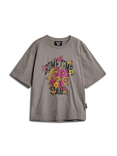 Hummel stsJESSIE T-SHIRT - STEEPLE GRAY - 140 - steeple gray