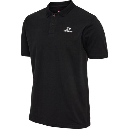 Hummel nwlLEA COTTON POLO MEN - BLACK - 4XL - black