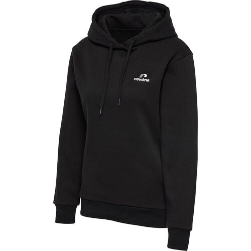 Hummel nwlLEA COTTON HOODIE WOMEN - BLACK - 3XL - black