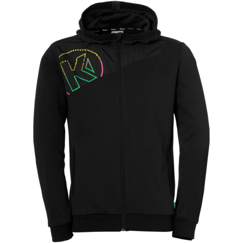 Kempa HOOD JACKET BACK2COLOUR - schwarz