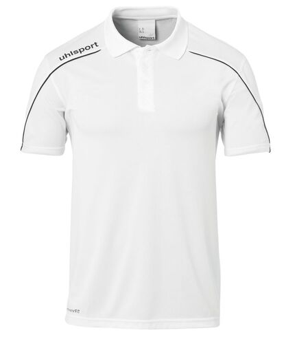 Uhlsport Stream 22 POLO SHIRT - wei�/schwarz