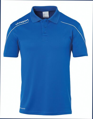 Uhlsport Stream 22 POLO SHIRT - azurblau/wei�