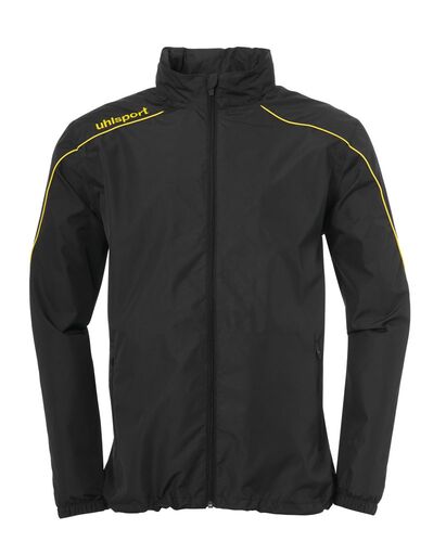 Uhlsport Stream 22 ALL WEATHER JACKET - schwarz/limonengelb