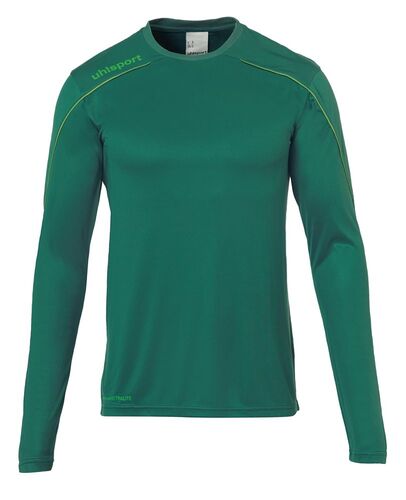 Uhlsport Stream 22 TRIKOT LANGARM - fir gr�n/fluo gr�n