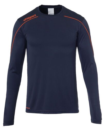 Uhlsport Stream 22 TRIKOT LANGARM - marine/fluo rot