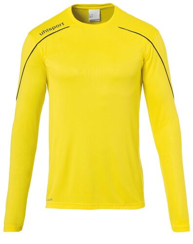 Uhlsport Stream 22 TRIKOT LANGARM - limonengelb/schwarz