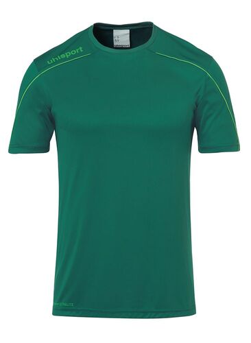 Uhlsport Stream 22 TRIKOT KURZARM - fir gr�n/fluo gr�n