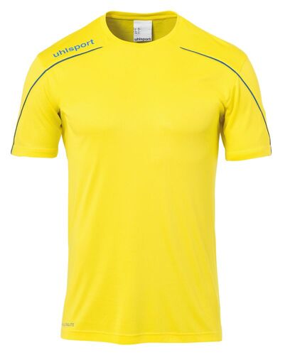 Uhlsport Stream 22 TRIKOT KURZARM - limonengelb/azurblau