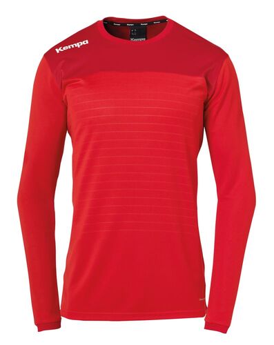 Kempa EMOTION 2.0 LANGARMSHIRT - rot/chilirot
