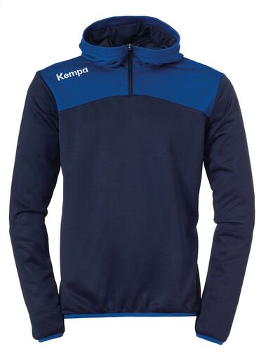 Kempa EMOTION 2.0 QUARTER ZIP HOODY - marine/royal