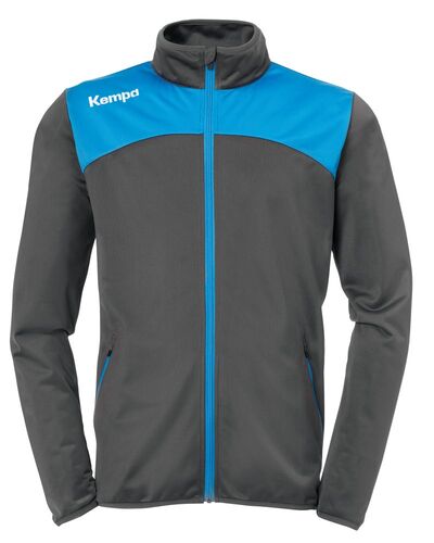 Kempa EMOTION 2.0 POLY JACKET - anthra/kempablau