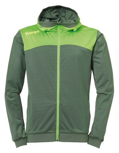 Kempa EMOTION 2.0 HOOD JACKET - dragon gr�n/hope gr�n