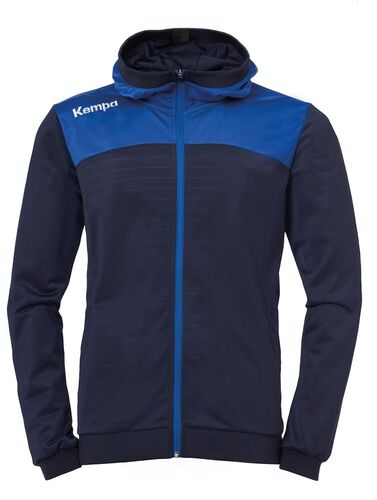 Kempa EMOTION 2.0 HOOD JACKET - marine/royal