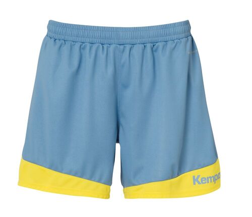 Kempa EMOTION 2.0 SHORTS WOMEN - dove blau/limonengelb