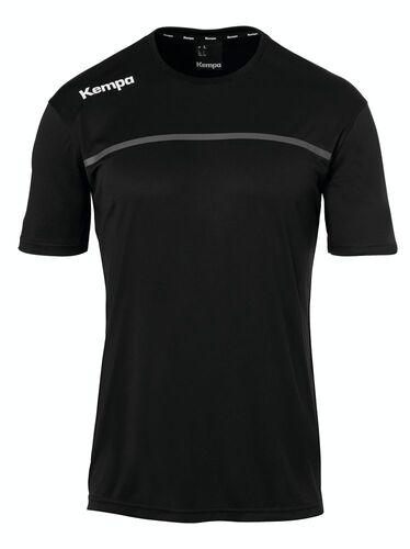 Kempa EMOTION 2.0 POLY SHIRT - schwarz/anthra