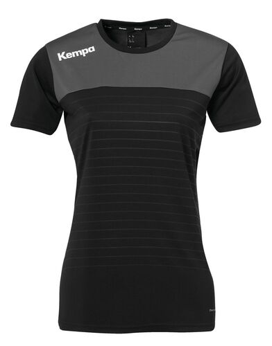Kempa EMOTION 2.0 SHIRT WOMEN - schwarz/anthra