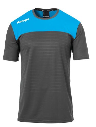 Kempa EMOTION 2.0 SHIRT - anthra/kempablau