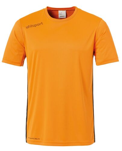 Uhlsport ESSENTIAL TRIKOT KA - fluo orange/schwarz