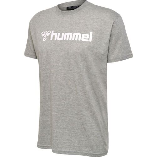 Hummel hmlMOVER COTTON T-SHIRT S/S - grey melange