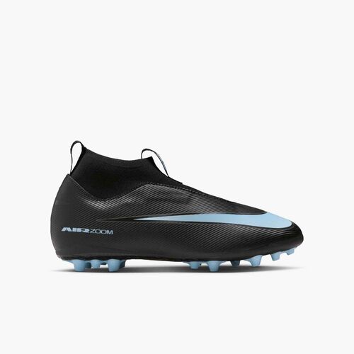 Nike Jr Zoom Superfly 10 Academy Ag - black/ice blue
