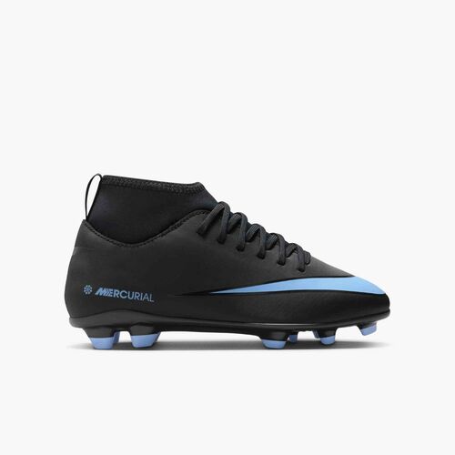 Nike Jr Superfly 10 Club Fg/Mg - black/ice blue
