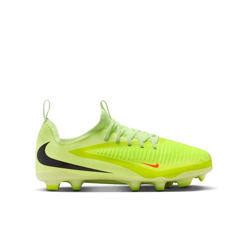 Nike Jr Phantom 6 Low Acad Fg/Mg - hyper crimson/black-limelight