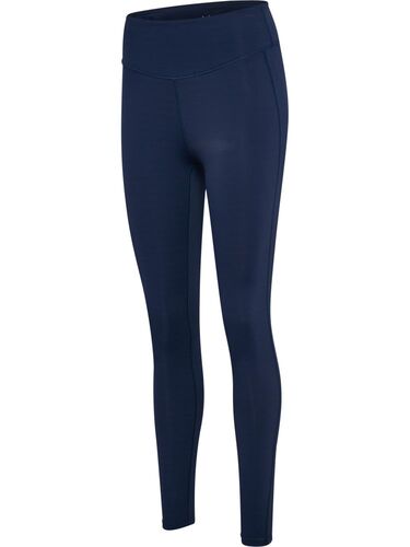 Hummel Hmlpulse High Waist Tights - dress blues