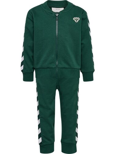 Hummel Hmlmini Reg Chevron Set - dark green