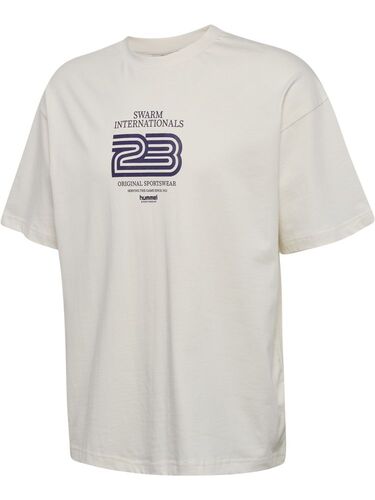 Hummel Hmlloose T-Shirt S/S 23 - blanc de blanc