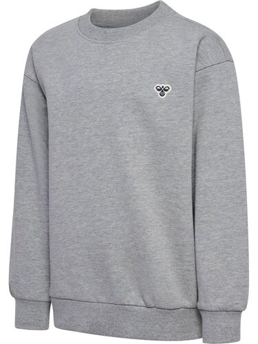 Hummel Hmljr Loose Crewneck Bee - grey melange