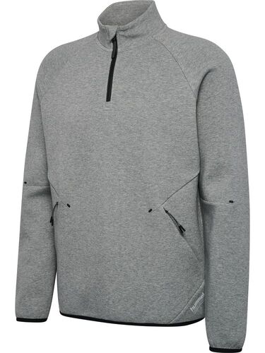 Hummel Hmltech Fleece Halfzip - grey melange