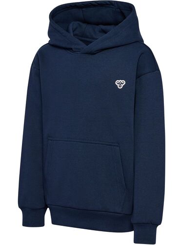 Hummel Hmljr Loose Hoodie Bee - dress blues