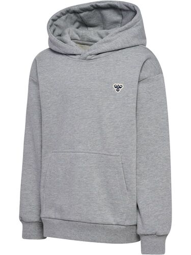 Hummel Hmljr Loose Hoodie Bee - grey melange