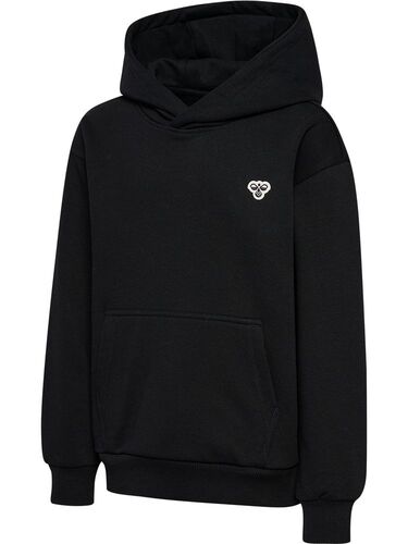 Hummel Hmljr Loose Hoodie Bee - black