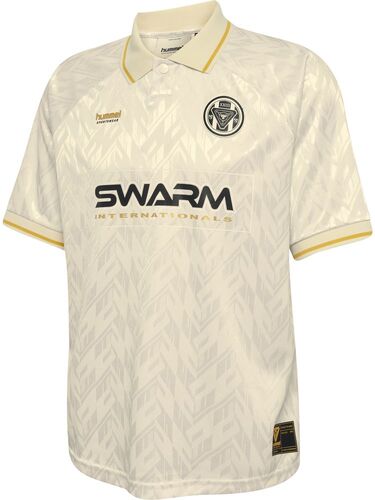 Hummel Hmlloose Bay Soccer Jersey S/S - blanc de blanc