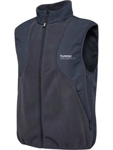 Hummel Hmlhybrid Fleece Vest - ebony