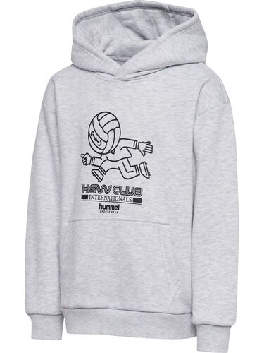 Hummel Hmljr Loose Hoodie Headball - light grey melange