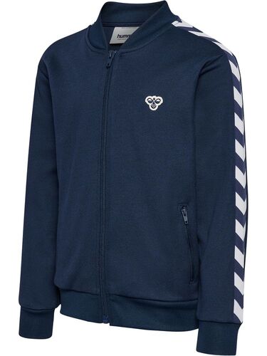 Hummel Hmljr Archive Reg Poly Zip Jacket - dress blues