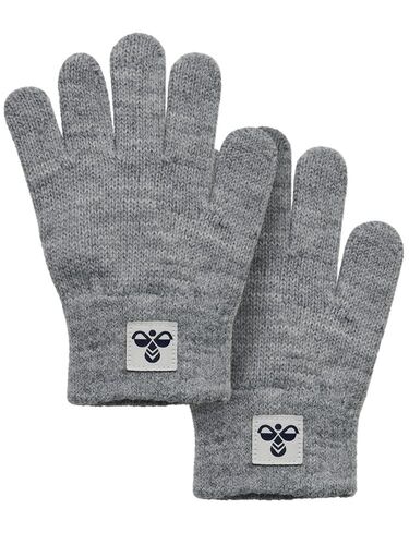 Hummel Hmljr Knit Gloves 2-Pack - grey melange