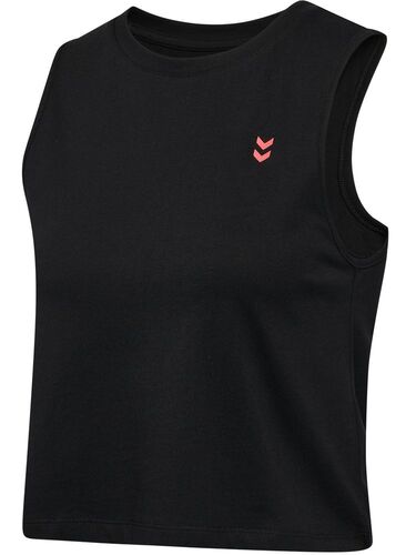Hummel Hmlhiit Cropped W Muscle Tank Top - black