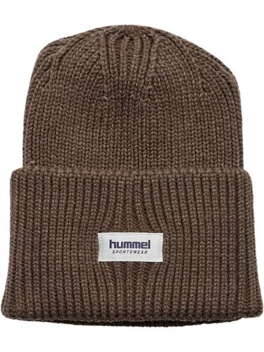 Hummel Hmljr Heavy Rib Knit Beanie - peppercorn